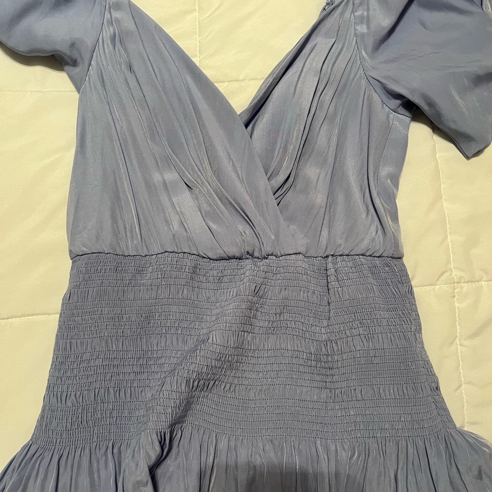Gorgeous blue dress. Worn once great condition women’s size medium.